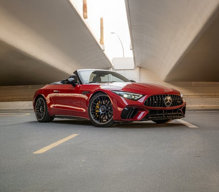 rojo Mercedes Benz SL63 AMG 2022 rojo Mercedes Benz SL63 AMG 2022