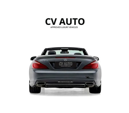 Gray Mercedes Benz SL350 2013