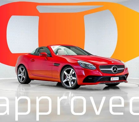 Kırmızı Mercedes Benz SLC 200 2017 Kırmızı Mercedes Benz SLC 200 2017