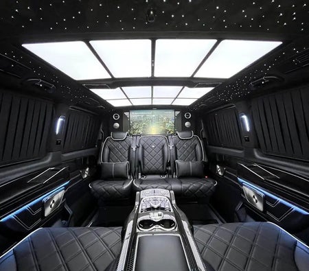 Negro Mercedes Benz V 300 2026