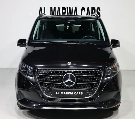 رمادي مرسيدس بنز V 300 2025 رمادي مرسيدس بنز V 300 2025
