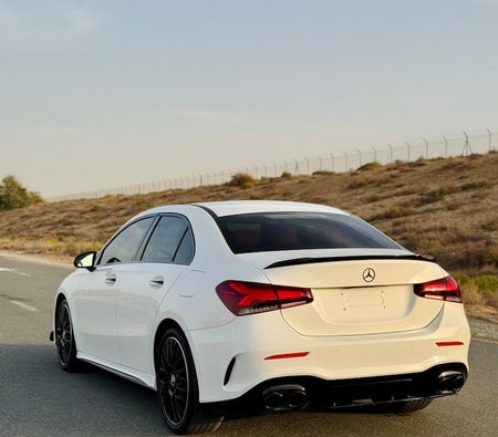White Mercedes Benz A220 2019