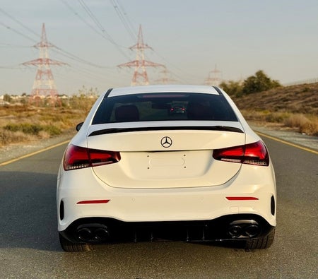 White Mercedes Benz A220 2019