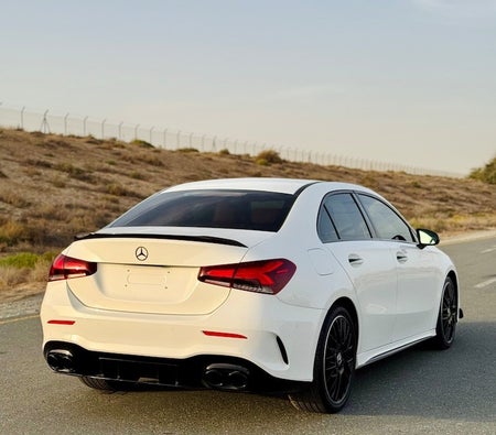 White Mercedes Benz A220 2019