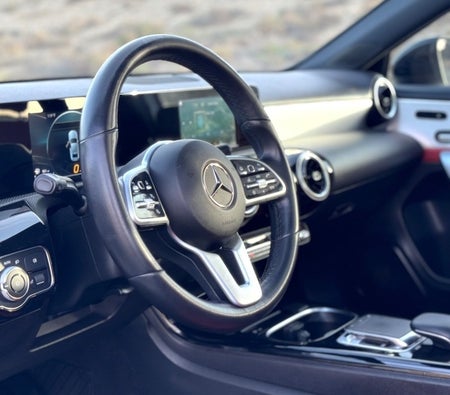 White Mercedes Benz A220 2019