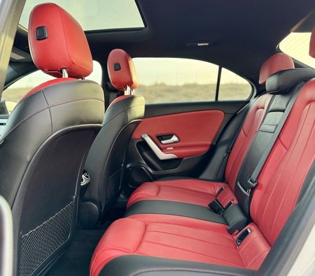 White Mercedes Benz A220 2019