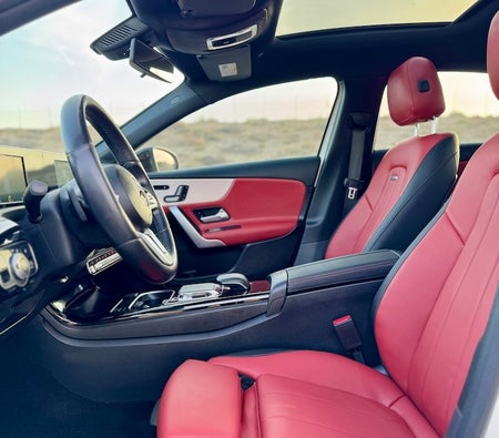 White Mercedes Benz A220 2019