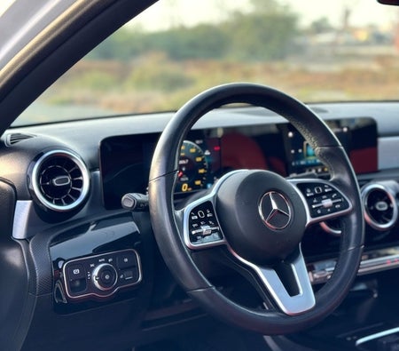 White Mercedes Benz A220 2019