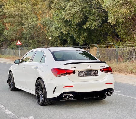 White Mercedes Benz A220 2019
