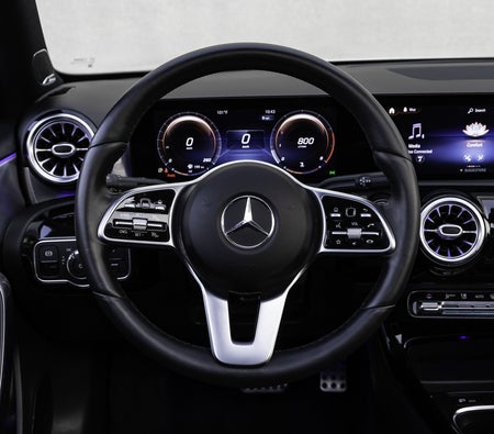White Mercedes Benz A220 2021