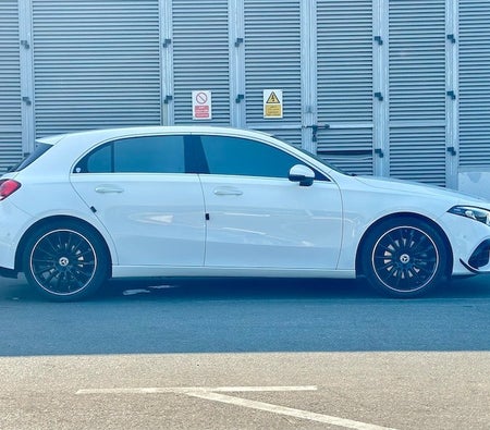 White Mercedes Benz A220 2021