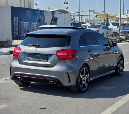 Gray Mercedes Benz A250 2014