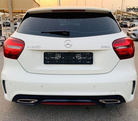 White Mercedes Benz A250 2017