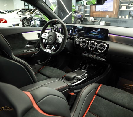 Dark Gray Mercedes Benz AMG A45 2023