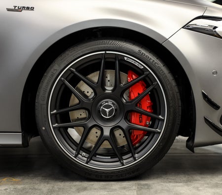 Dark Gray Mercedes Benz AMG A45 2023