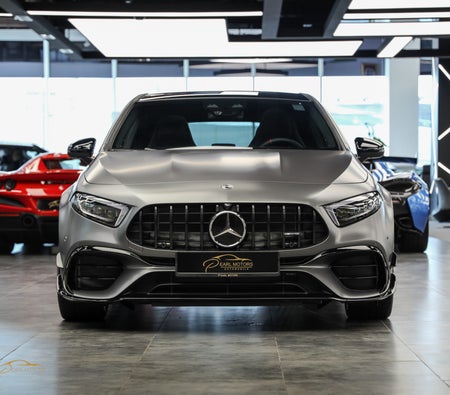Dark Gray Mercedes Benz AMG A45 2023