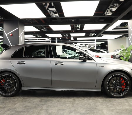 Dark Gray Mercedes Benz AMG A45 2023