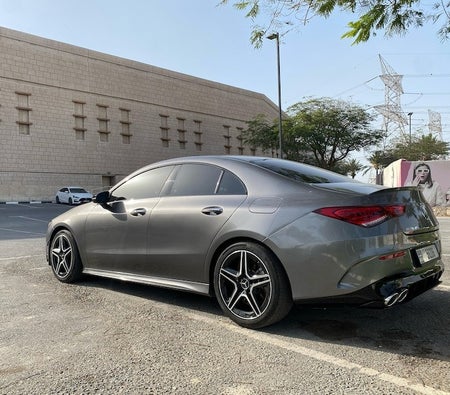 Gray Mercedes Benz AMG CLA 35 2023