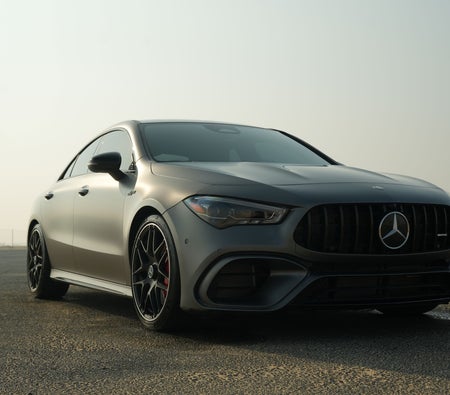 Matte Gray Mercedes Benz AMG CLA 45 2025