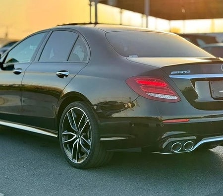 Black Mercedes Benz AMG E53 2020