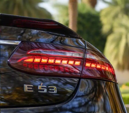 Black Mercedes Benz AMG E53 2023