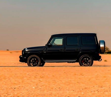 Black Mercedes Benz G63 AMG 2020