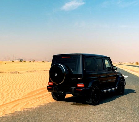 Black Mercedes Benz G63 AMG 2020