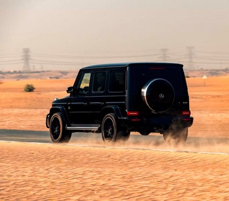 Black Mercedes Benz G63 AMG 2020