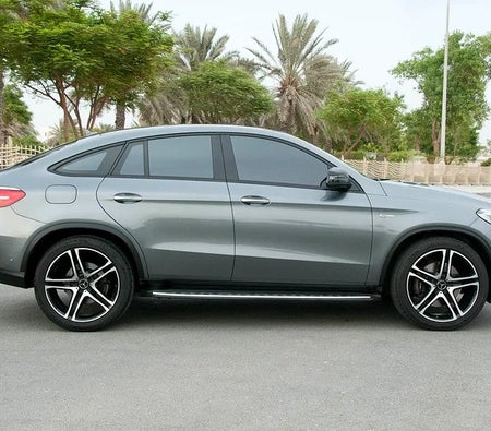 Gray Mercedes Benz AMG GLE 43 2017