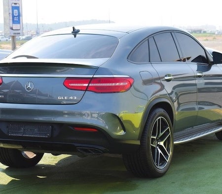 Gray Mercedes Benz AMG GLE 43 2017