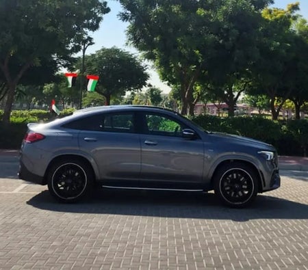 Gray Mercedes Benz AMG GLE 53 4Matic Plus 2022