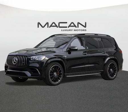 Black Mercedes Benz AMG GLS 63S 2021