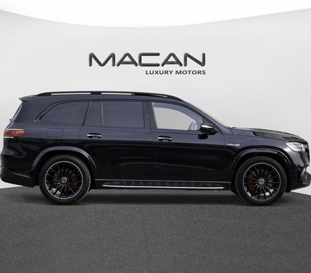 Black Mercedes Benz AMG GLS 63S 2021