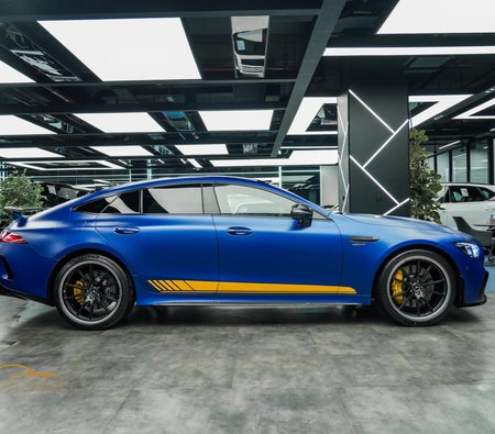 Matte Blue Mercedes Benz AMG GT 53 2022
