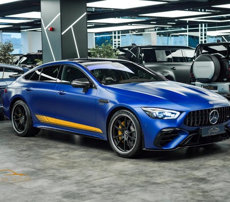 Matte Blue Mercedes Benz AMG GT 53 2022