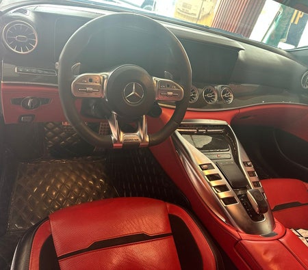 Black Mercedes Benz AMG GT 63S 2020