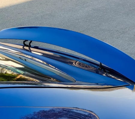 Blue Mercedes Benz AMG GTS 2016