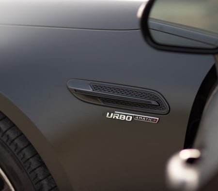 Black Mercedes Benz AMG GT 43 2021