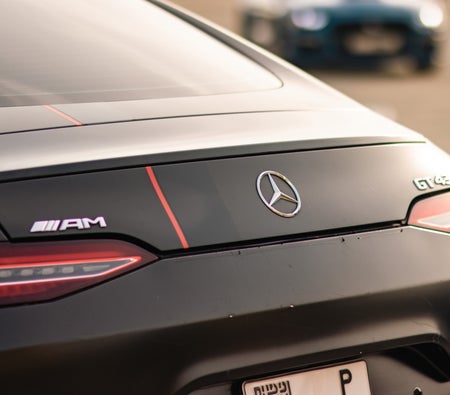 Black Mercedes Benz AMG GT 43 2021