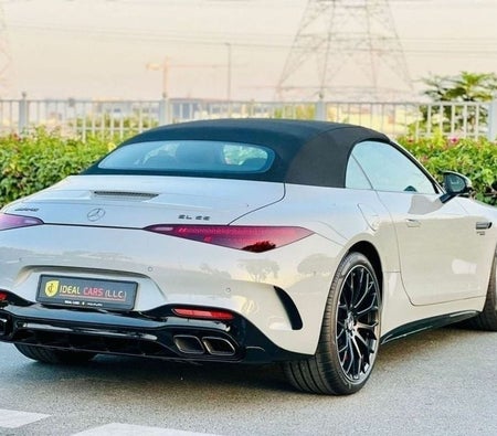 Gray Mercedes Benz AMG SL 55 2024
