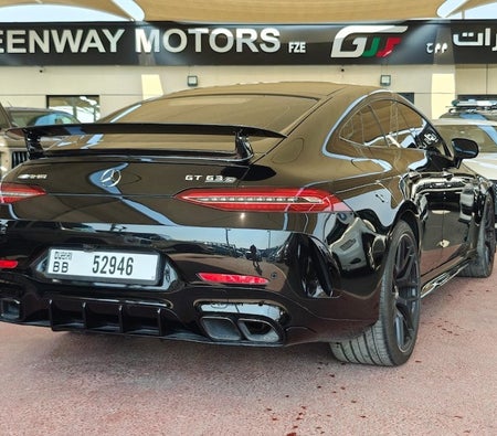 Siyah Mercedes Benz AMG GT 2019