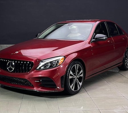 Black Mercedes Benz C300 2018