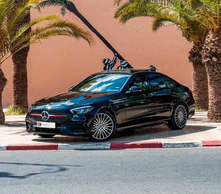 Black Mercedes Benz C200 d 2023 Black Mercedes Benz C200 d 2023