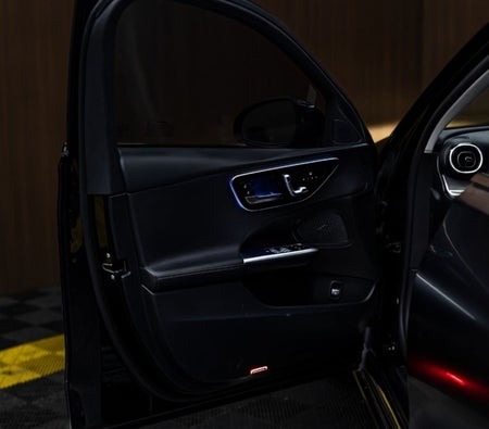 Matte Black Mercedes Benz C300 AMG 2022