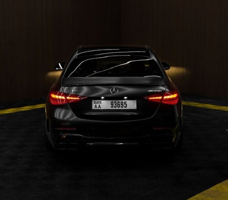 Matte Black Mercedes Benz C300 AMG 2022