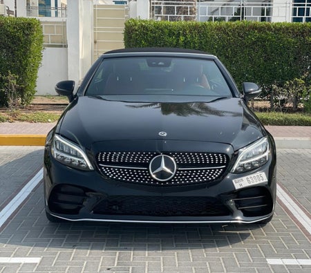 Black Mercedes Benz C300 Convertible 2022 Black Mercedes Benz C300 Convertible 2022