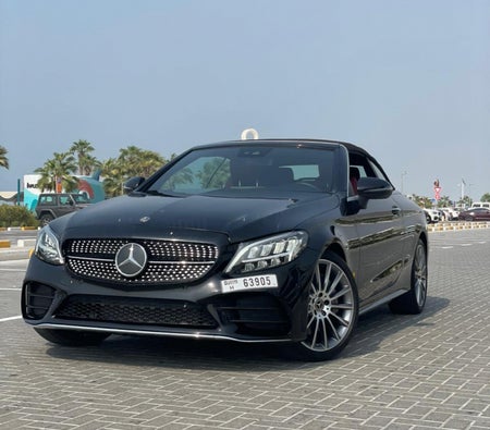 Black Mercedes Benz C300 Convertible 2022 Black Mercedes Benz C300 Convertible 2022