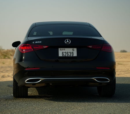 Black Mercedes Benz C300 Sport 2025