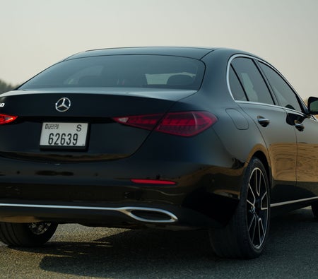 Black Mercedes Benz C300 Sport 2025