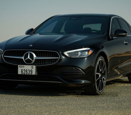 Black Mercedes Benz C300 Sport 2025